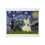 CafePress Starry/Scotty Pair Throw Blanket Super Soft Fleece Plush Throw Blanket, 60"x50"