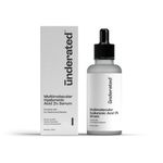 Underated 2% Hyaluronic Acid Serum for Intense Hydration | Multimolecular hyaluronic acid Face Serum for Plump, Glowing Skin | Daily Hydrating Serum for All Skin Types | 30gm