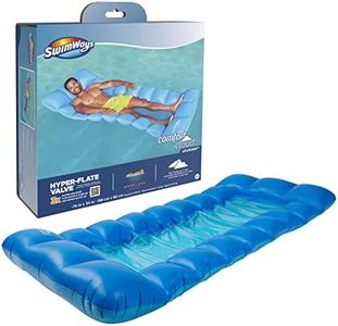 Swimways Comfort Cloud Pool Lounger with Fast Inflation & Headrest Pillow, Oversized Inflatable Pool Floats for Adults