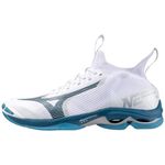 Mizuno Wave Lightning Neo 2 Volleyball Shoe, White, 5 UK