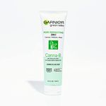 Garnier Pore Perfecting Face Cleanser with Niacinamide, Hemp Seed Oil, Facial Cleansing + Makeup Remover, Green Labs, Vegan Formula, Paraben-Free, 130mL