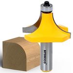 Yonico 13168 Round Over Edging Router Bit with 3/4-Inch Radius 1/2-Inch Shank