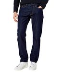 U.S. Polo Assn. Stretch Slim Straight Five-Pocket Denim Jeans Dark Rinse Denim Wash 38 30