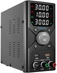 Jesverty DC Power Supply Variable, 0-30V 0-10A Adjustable Switching DC Regulated Bench Power Supply with USB & Type-C Quick-Charge, Encoder Knob, 4-Digit LED Display, Preset Memory SPS-3010X