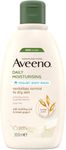 Aveeno Daily Moisturising Yogurt Body Wash Shower Gel 300 ml with Prebiotic Oat and Probiotic Greek Yogurt for Normal to Dry Sensitive Skin