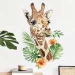 Mfault Safari Giraffe Wall Decals S