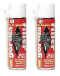 2 x Cans Of The Original Gorilla Filler Weatherproof expanding foam 500ml Each