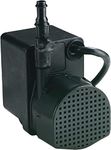 Little Giant PE-2H-PW 115 Volt, 1/40 HP, 300 GPH Epoxy Encapsulated Direct Drive Submersible Pump with 6-Ft. Cord and Flow Control Valve, Black, 566609