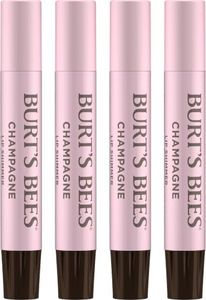 Burt's Bees Shimmer Lip Tint Set,Mothers Day Gifts,Tinted Lip Balm Stick,Moisturizing for All Day Hydration with Natural Origin Glowy Pigmented Finish&Buildable Color,Champagne 4 Count (Pack of 12)