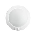 ECOELER Motion Sensor LED Disk Light, 16W 1000Lm, 3000K/4000K/5000K Selectable Motion Activated Light Fixture, Closet Light with Time Countdown for Indoor, Closet,Hallway, Stair