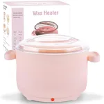 Wax Melter for Hair Removal, 16.9oz Portable Warmer, Mini Electric Heater Machine for Hard and Soft Wax Beads, Fast Heating for Home Gentle, Salon Wax Warmer for Leg Waxing, Body, Bikini, Eyebrow
