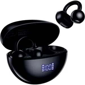 AI Translation Earbuds Real Time 164 Languages AI Translator Earbuds Audifonos Traductores Inglés Español Wireless Earbud Translating Ear Buds Bluetooth Headphones for Travel Business Learning Black