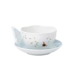 Lenox Butterfly Meadow Butterfly Blue Cup(s) & Saucer(S)