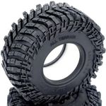 HOBBYSOUL RC 2.2 Tires Height 127mm / 5.0'' Tyres For RC Mud Crawler Truck Axial SCX10 Capra Wraith Yeti Traxxas TRX4 AMG 6x6 Redcat Gen8 everest gen 7 Pro, (2-Pack)