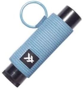 Thread Wallets Elastic Lip Balm and Gloss Holder Keychain (Surf Blue)