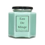 Funny Scented Candle Gift - Eau De Minge - Strong Scented and Made With Soy Wax (Christmas Tree, Small)