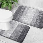 OLANLY Luxury Bathroom Rug Set 2 Pi