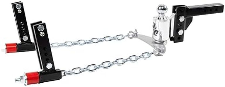 ANDERSEN HITCHES | 3350 | Weight Distribution Hitch | 2" Shank, 4" Drop, 2-5/16" Ball, 14K GTWR, 3/4/5/6" Brackets | Bounce and Sway Control | Towing Accessories
