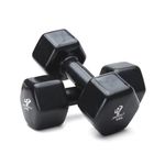 JIMWALT Now in India Exclusive Range of Vinyl Dumbbells 0.5KG to 10KG (8+8=16)