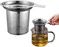 Tea Coffee Infuser Strainer Stainless Steel Fine Mesh Filter Tea Strainer,1Pc Tea Infuser Stainless Steel Tea Filter Strainer,Stainless Steel Tea Infuser