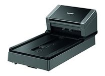 Brother PDS-5000F Document Scanner, Professional High Speed Scanner, PC Connected, 2 Sided Scanning, Desktop With Flatbed, Advanced Image Processing, UK Plug
