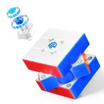 GAN356 M E Speed Cube 3x3 Magnetic Puzzle Brain Teasers for Kids Beginners