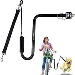 MRWiZMS Dog Bike Leash, 180°Bicycle Dog Leash, Pet Exerciser for Dog Walking, Running, Cycling, Dog Bicycle Exerciser Leash, Bicycle Dog Leash Attachment