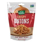 Fresh gourmet Crispy Onions, Lightly Salted, 3.5-Ounce (Pack of 6) by Fresh Gourmet