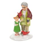 Enesco Snow Village Birds of A Feather. Figurine