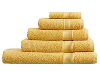 Olivia Rocco Egyptian Cotton Towels, Home Collection Towel 500 GSM, Bath Towel Ochre