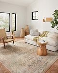 Loloi II Adrian Collection ADR-01 Natural / Apricot, Traditional 2'-6" x 7'-6" Runner Rug