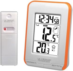 La Crosse Technology - WS6810 Station de température intérieure/extérieure - Orange