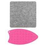 sourcing map Wool Pressing Mat 8.5" x 8.5" Wool Ironing Pad Sewing Notions for Crafts Quilter Quilting