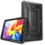 SupCase Samsung Galaxy Tab 4 7.0 (SM-T280/SM-T285) Case - Unicorn Beetle Pro Series Full Body Hybrid Protective Case with Screen Protector (Black), Dual Layer Design/Impact Resistant Bumper