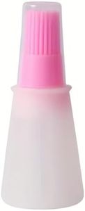silicone brush cooking,silicone basting brush,basting brush for cooking,basting brush (1, Pink)