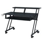 Acme Furniture Suitor Music Recording Studio Desk, Black