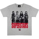 WWE Superstars T-Shirt, Kids, 5-15 Years, Grey, Official Merchandise