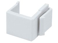 Monoprice Blank Insert For Wall Plate - 10pcs/Pack (White)