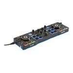 Hercules DJ Starter Kit | Starlight USB DJ Controller with Serato DJ Lite Software, 15-Watt Monitor Speakers, and Sound-Isolating Headphones