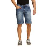 HIGH STAR Men's Regular Shorts (HSMWSS1847_Blue