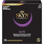 SKYN LifeStyles Elite Condoms, Synthhetic Polyisoprene Condoms, Non Latex, 36 Count (Packaging May Vary)