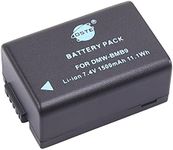 DSTE® DMW-BMB9E Rechargeable Li-ion Battery for Panasonic DMW-BMB9, DMW-BMB9PP and Lumix DMC-FZ40, DMC-FZ45, DMC-FZ47, DMC-FZ48, DMC-FZ60, DMC-FZ62, DMC-FZ70, DMC-FZ72, DMC-FZ100, DMC-FZ150