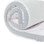 Panda Hybrid Bamboo Mattress Topper - UK Double | Luxuriously Soft BioCell Foam, Micro-Springs & Memory Foam | 7.5 cm Thick | Orthopaedic Neck, Spine, Hip Support | Hypoallergenic Cover