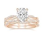 Mameloly 3ct Engagement Rings for W