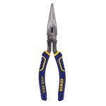 Irwin Vise-Grip 2078218 8-Inch Long Nose Plier and Comfort Grip