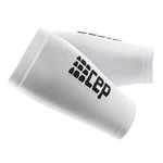 (III, White/Black) - Forearm Support Compression Sleeves, Men & Women - CEP Forearm Sleeves (Pair)