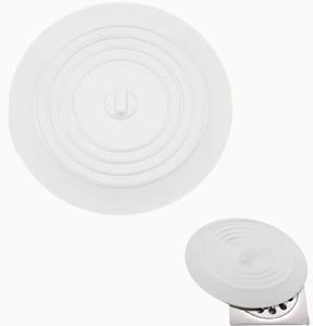 Tapón de Bañera de Silicona, Tapón de Drenaje Universal, Tapón de Silicona para Bañeras, Baño y Lavaderos Tapones de Drenaje, Adecuado para la Familia Tapón de Bañera de Silicona