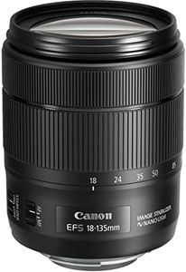 Canon EF-S 18-135mm f/3.5-5.6 Image Stabilization USM Lens (Black)