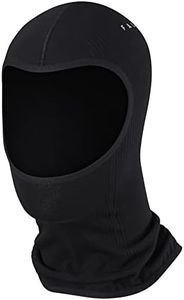 FALKE Unisex Maximum Warm Face Mask Balaclava, Thermal Underwear, Black (Black 3000), L-XL, 1 Piece