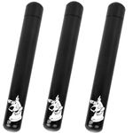 3 Pack - Metal Doob Tubes - Smell Proof, Water Proof, Odor Proof Tube for Pre-Rolls & More - Dynavap Case Smoking Accessories (3 Pack)